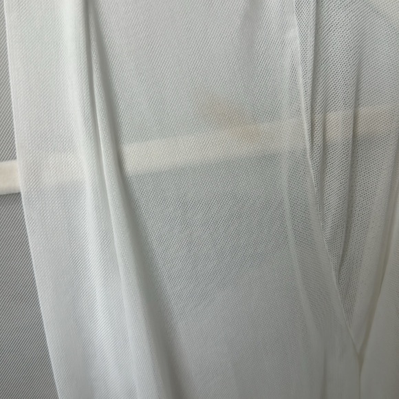 Amazon White Sheer Robe - Picture 2 of 3